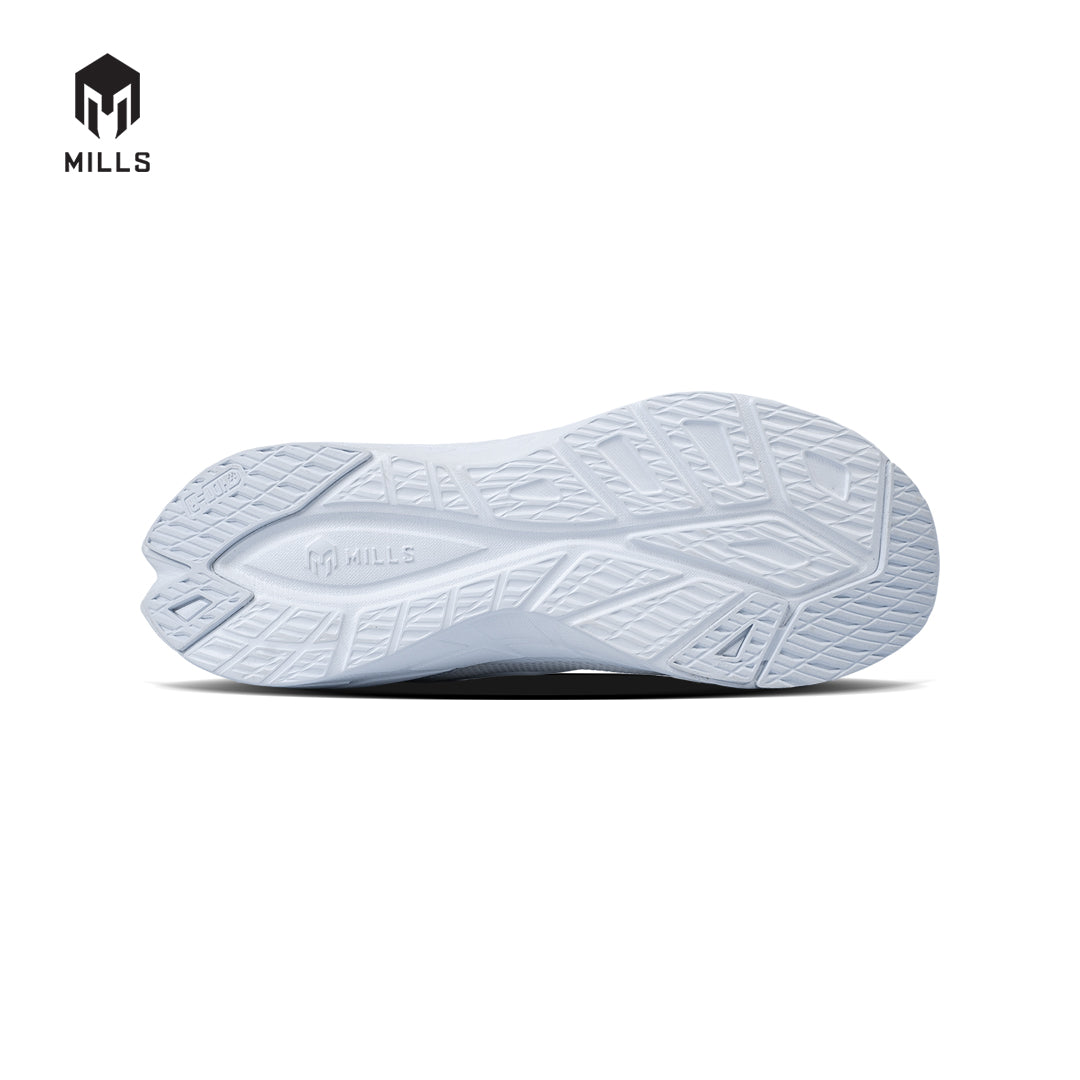 Mills Sepatu Lari Running Shoes Treximo Hydra M2  White / Grey / DK. Grey 9103503