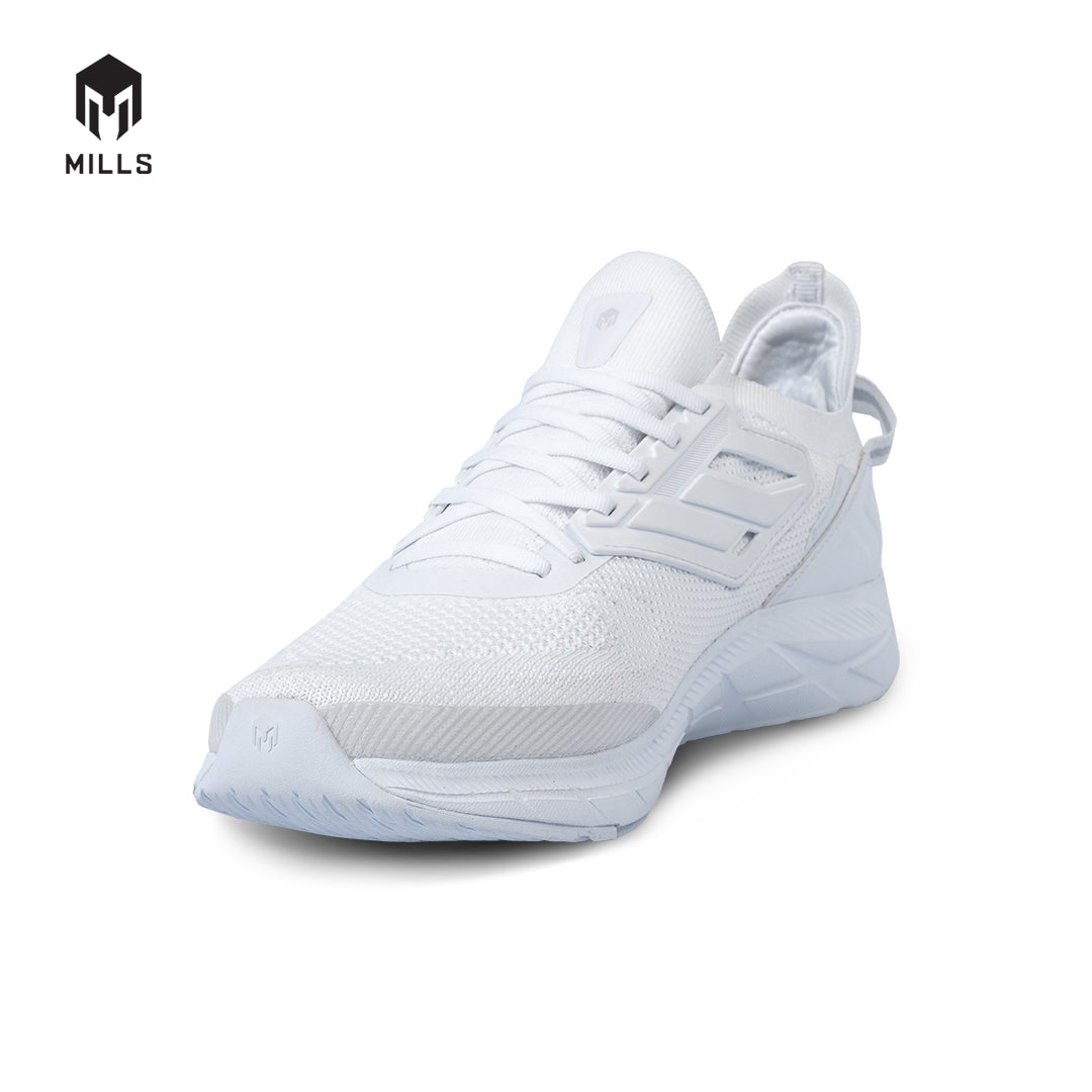 Mills Sepatu Lari Running Shoes Treximo Hydra M2  White / Grey / DK. Grey 9103503