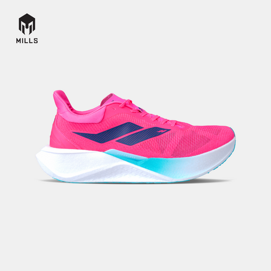 MILLS SEPATU LARI RUNNING SHOES DYNAPLATE RUSH M2 HOT.PINK/WHITE/JAVA.CYAN 9104902