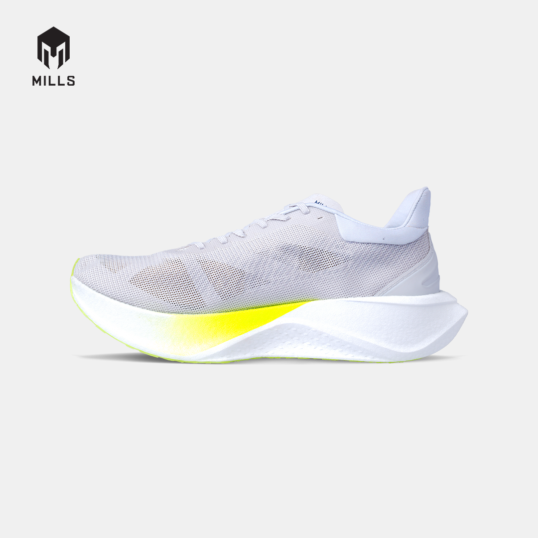 MILLS SEPATU LARI RUNNING SHOES DYNAPLATE RUSH M2 COOL.GREY/WHITE/FLASH.YELLOW 9104904