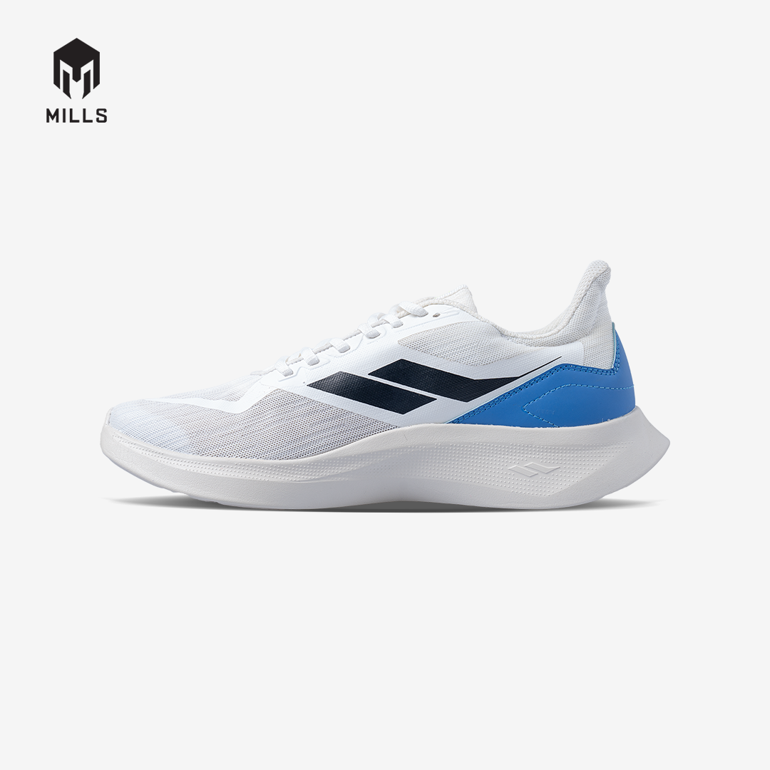 MILLS SEPATU LARI RUNNING SHOES DELTA WHITE/ROYAL BLUE/BLACK 9105706