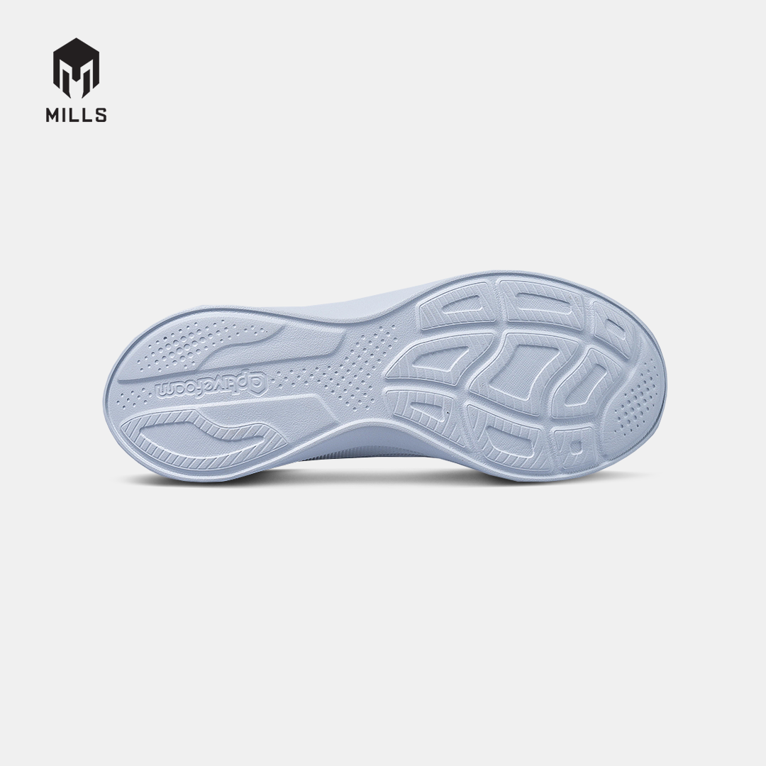 MILLS SEPATU LARI RUNNING SHOES DELTA BLACK/LT.GREY/LASER LIME 9105710
