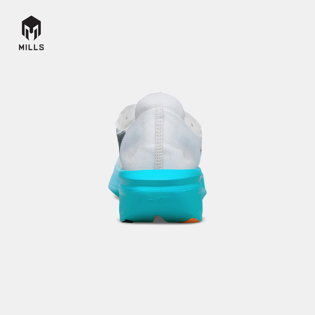 MILLS SEPATU LARI RUNNING HYPERCHARGE R26 WHITE/JAVA.CYAN/FRESH.ORANGE 9105901