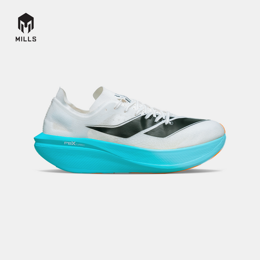 MILLS SEPATU LARI RUNNING HYPERCHARGE R26 WHITE/JAVA.CYAN/FRESH.ORANGE 9105901
