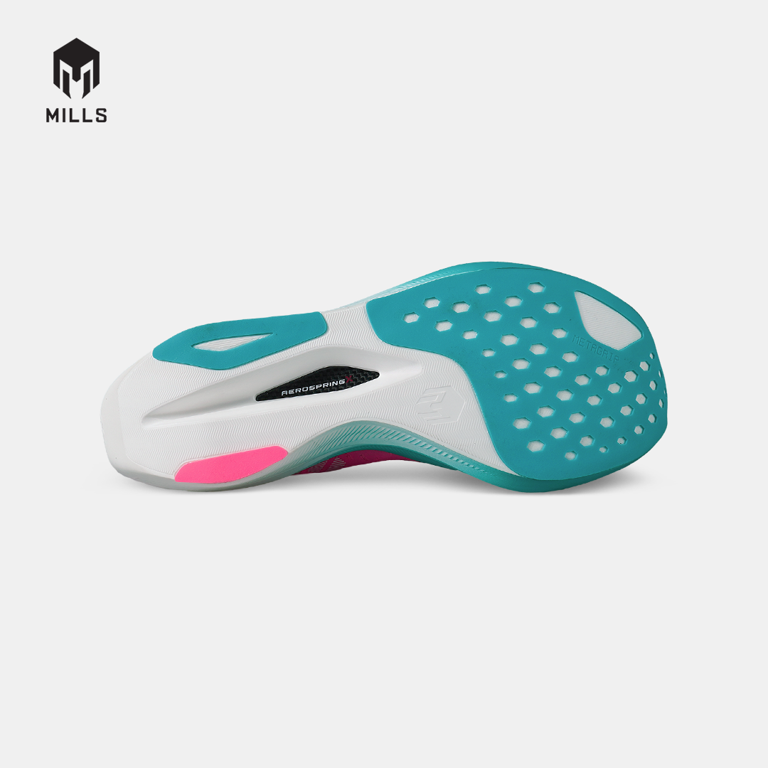MILLS SEPATU LARI RUNNING HYPERCHARGE R26 HOT.PINK/JAVA.CYAN/WHITE 9105902