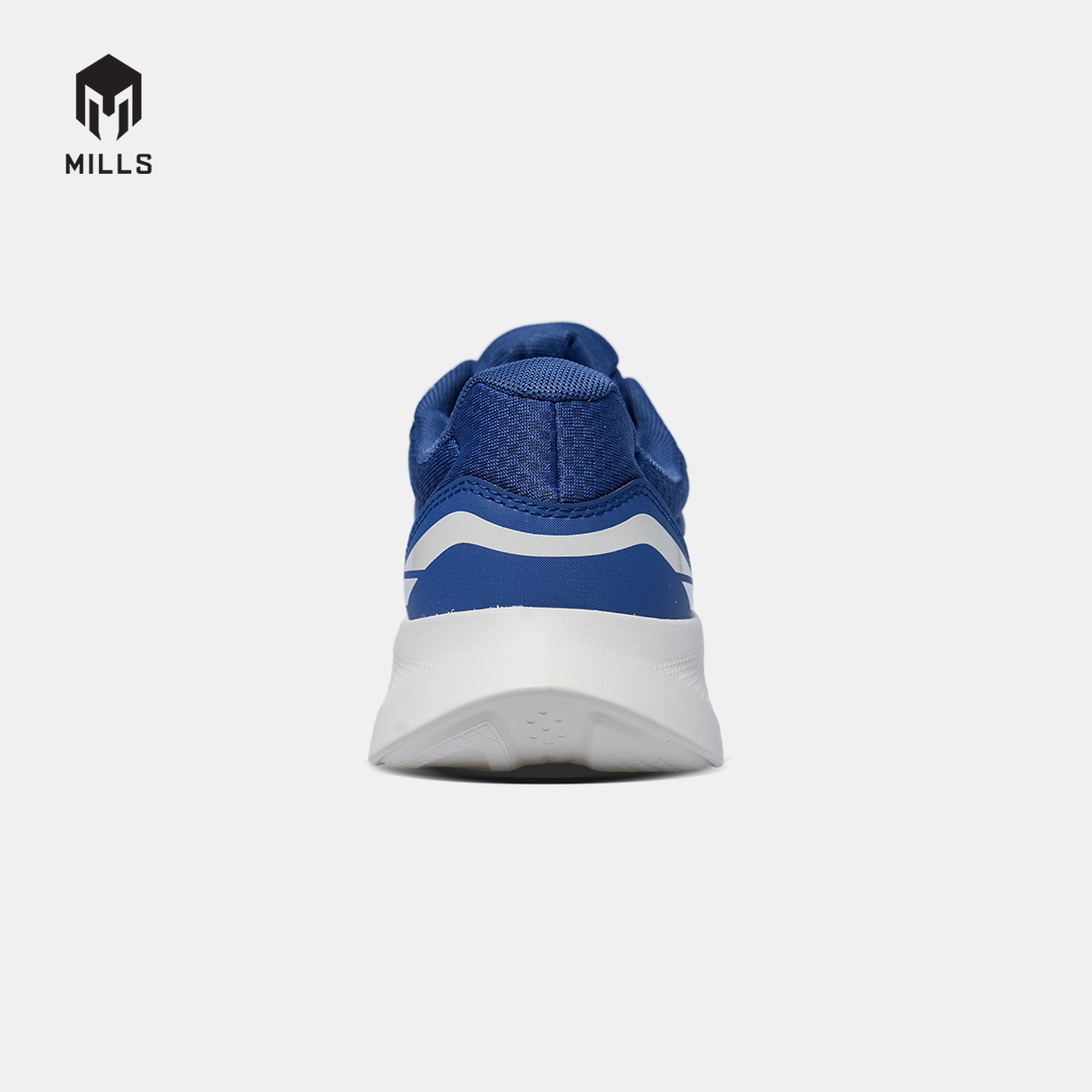 MILLS SEPATU LARI RUNNING SHOES KAISER NAVY BLUE/OFF WHITE/GREEN 9106404