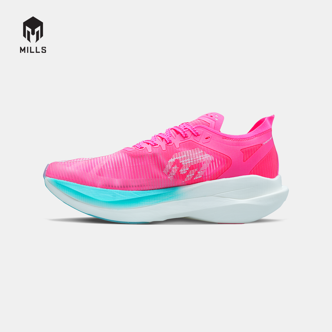 MILLS SEPATU LARI RUNNING SHOES ENERCHARGE M2 HOT.PINK/JAVA.CYAN/WHITE 9106602