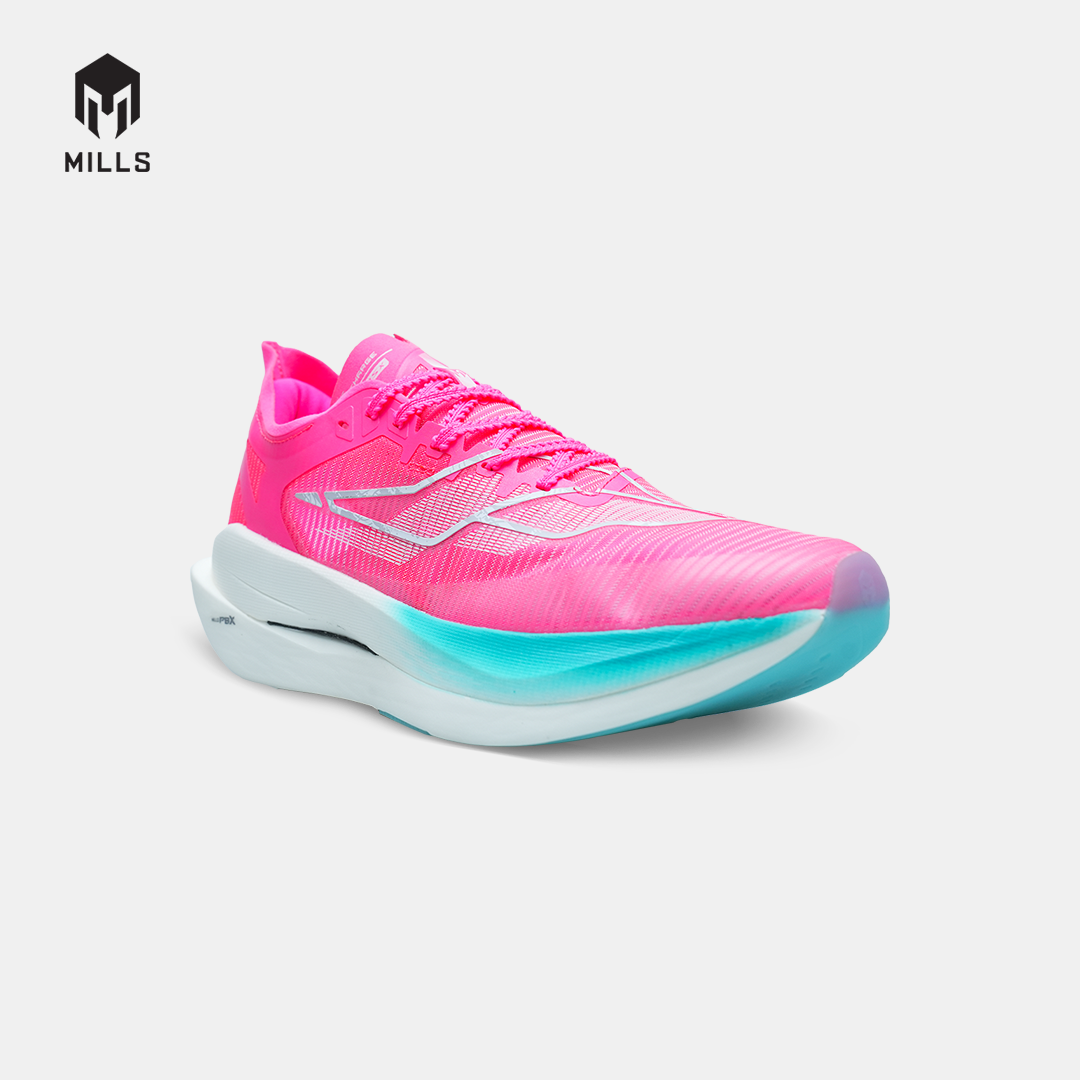 MILLS SEPATU LARI RUNNING SHOES ENERCHARGE M2 HOT.PINK/JAVA.CYAN/WHITE 9106602