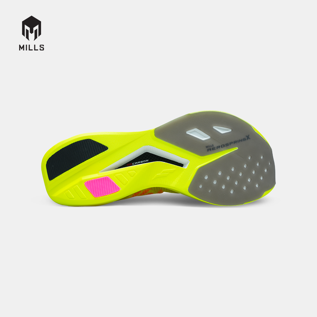 MILLS SEPATU LARI RUNNING SHOES ENERCHARGE M2 FLASH.YELLOW/BLACK 9106603