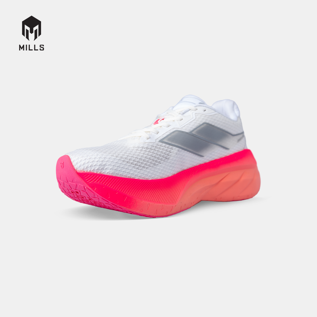 MILLS SEPATU LARI WANITA WOMEN RUNNING SHOES ENERSTRIKE ZENITH M2 FL WHITE/IGNITE.PEACH/HOT.PINK 9107002