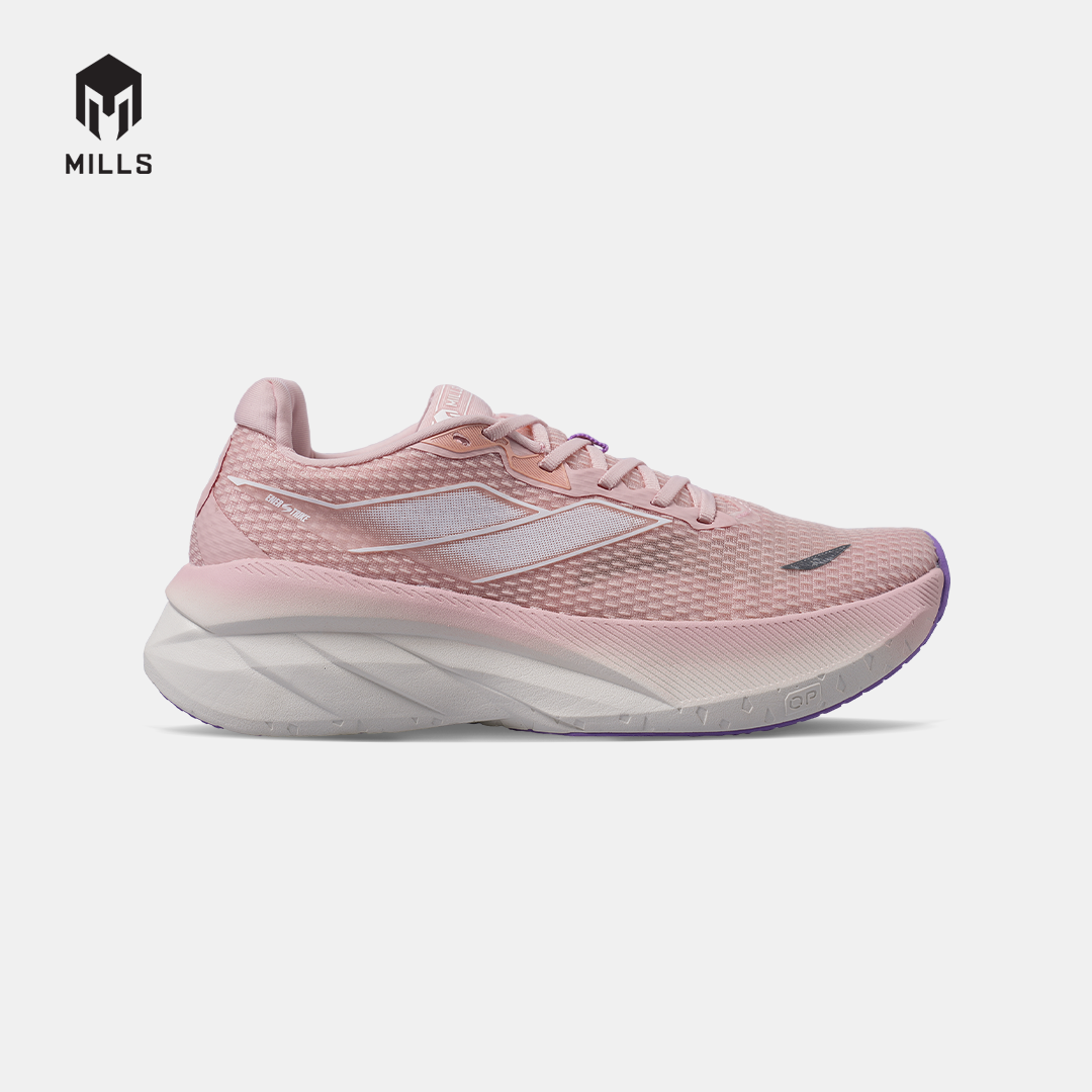 MILLS SEPATU LARI WANITA WOMEN RUNNING SHOES ENERSTRIKE ZENITH M2 FL ROSE.PINK/OFF.WHITE/VIOLET 9107003