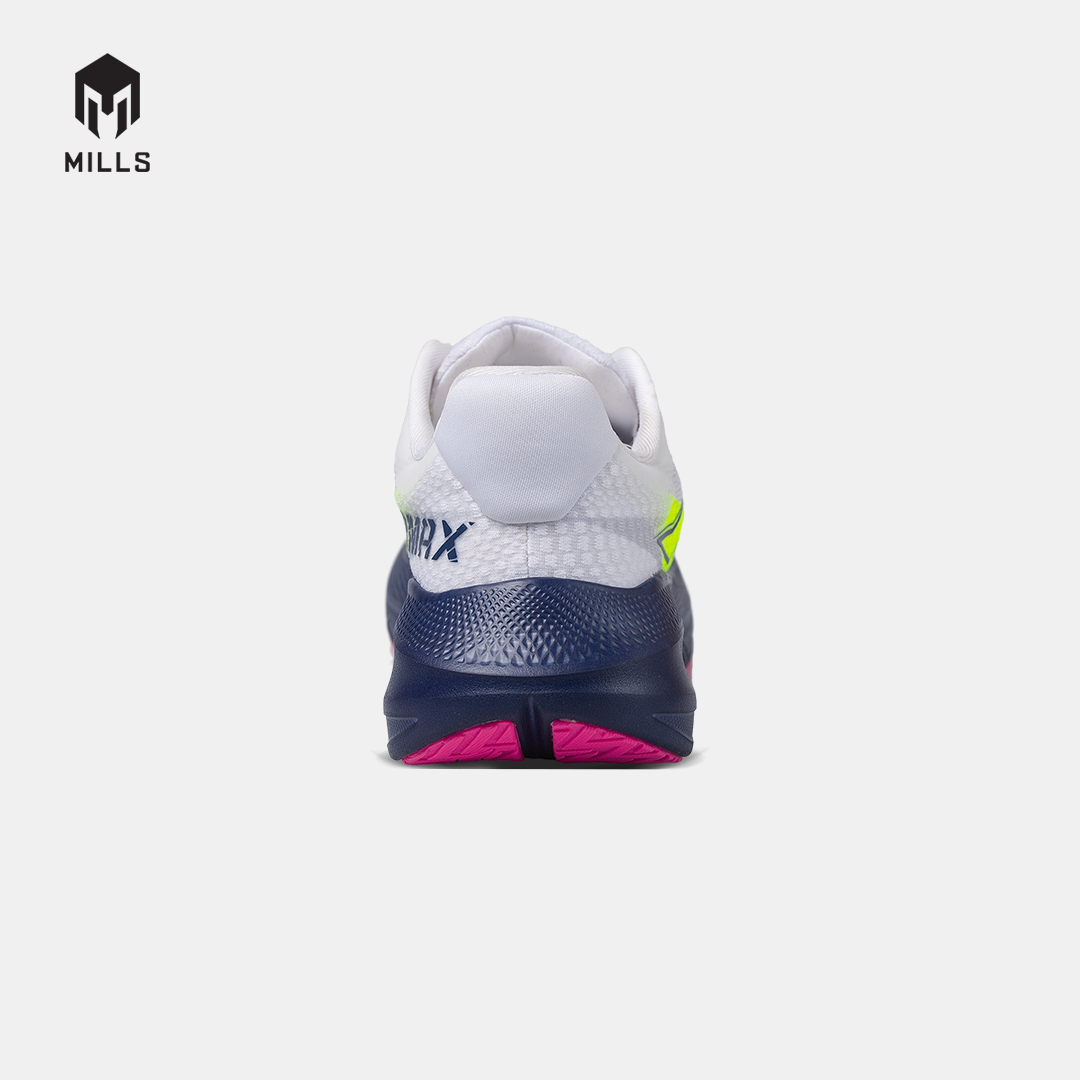 MILLS SEPATU LARI RUNNING SHOES ENERMAX CUSHION M4 WHITE/NAVY/FLASH.YELLOW 9107202