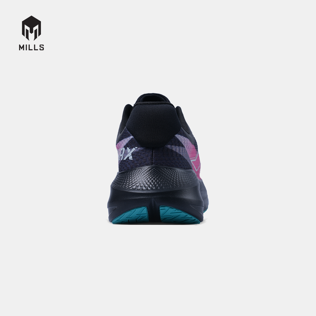 MILLS SEPATU LARI RUNNING SHOES ENERMAX CUSHION M4 PHANTOM.BLACK/HOT.PINK/JAVA.CYAN 9107204