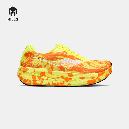 MILLS SEPATU LARI RUNNING SHOES ENERMAX NERGETIC M3 FLASH.YELLOW/FRESH.ORANGE/BLACK 9107303