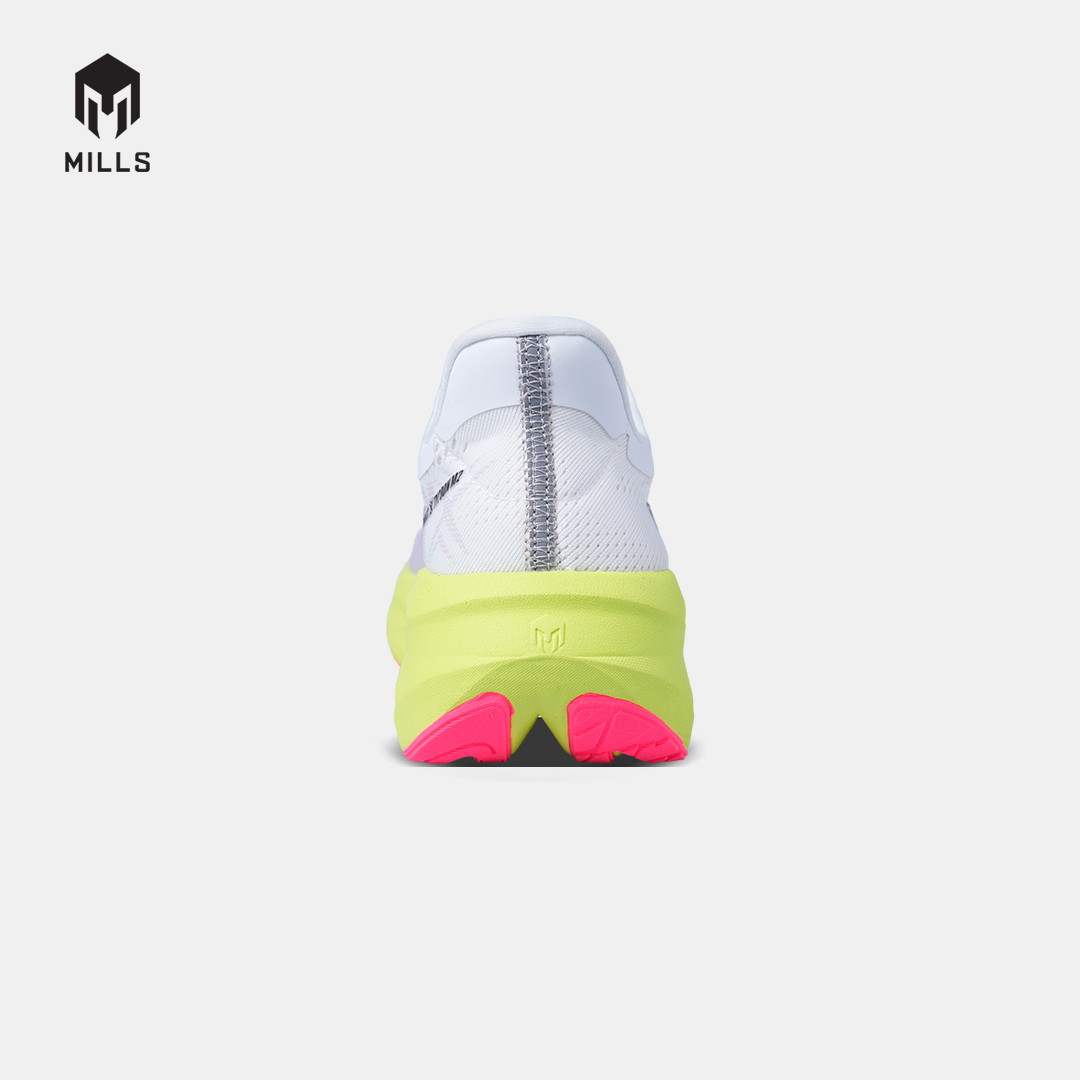 MILLS SEPATU LARI RUNNING SHOES ENERMAX TYCOON M2 WHITE / FLASH YELLOW / HOT PINK 9108404