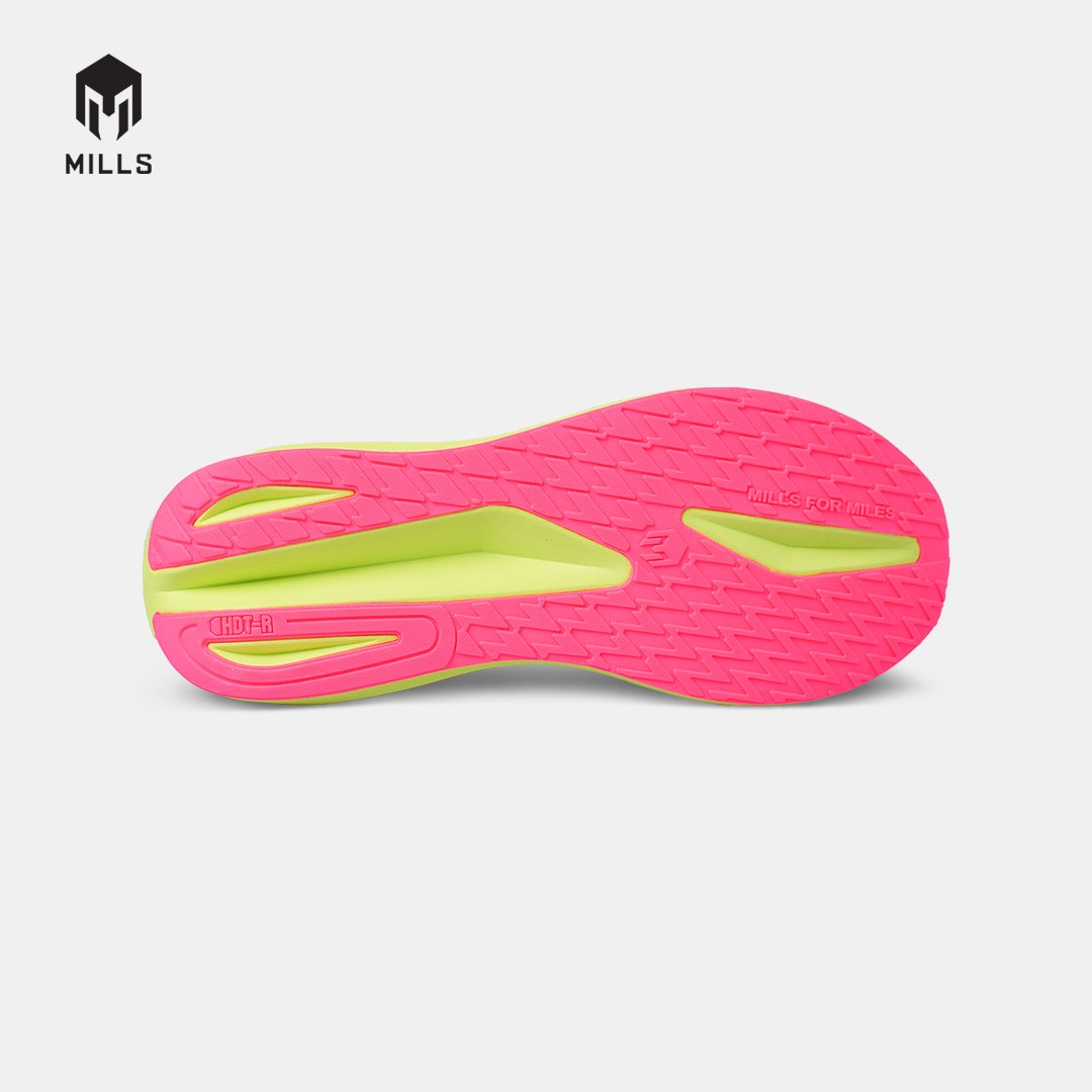 MILLS SEPATU LARI RUNNING SHOES ENERMAX TYCOON M2 WHITE / FLASH YELLOW / HOT PINK 9108404