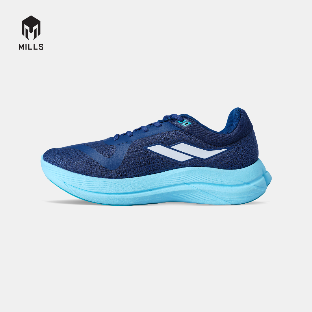 MILLS SEPATU LARI RUNNING SHOES TREXIMO WAVE NAVY/AQUA.BLUE/JAVA.CYAN 9108503