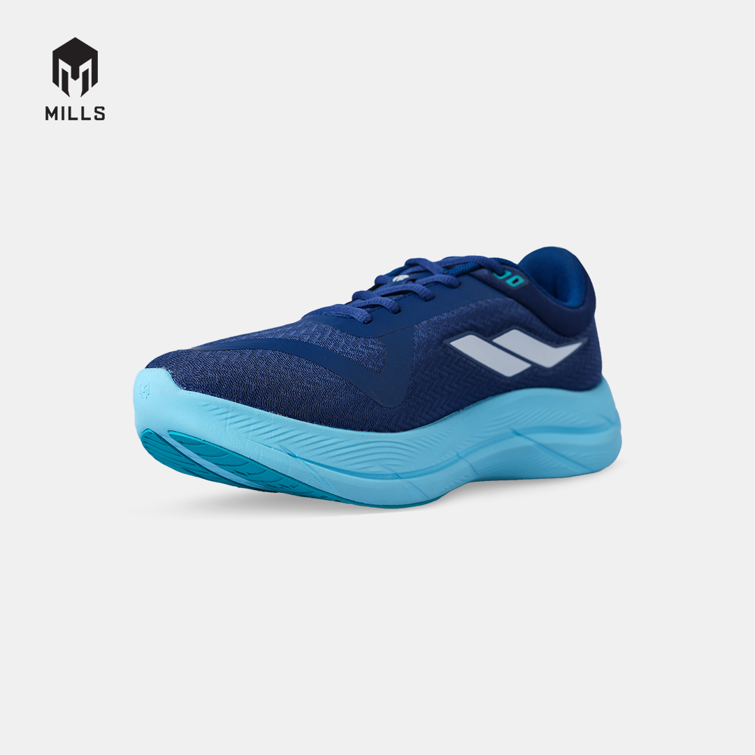 MILLS SEPATU LARI RUNNING SHOES TREXIMO WAVE NAVY/AQUA.BLUE/JAVA.CYAN 9108503