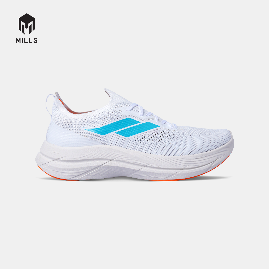 MILLS SEPATU LARI RUNNING SHOES TREXIMO ENERLITE M2 WHITE/SOFT.GREY/JAVA.CYAN 9108702
