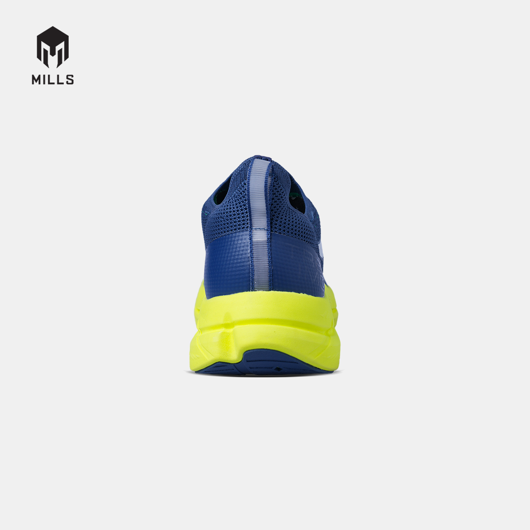 MILLS SEPATU LARI RUNNING SHOES TREXIMO ENERLITE M2 NAVY/FLASH.YELLOW/WHITE 9108704