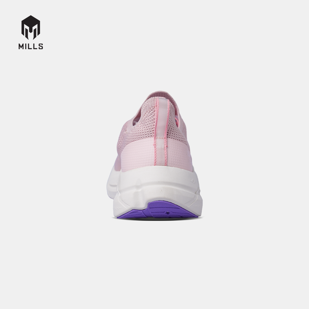 MILLS SEPATU LARI WANITA WOMEN RUNNING SHOES TREXIMO ENERLITE M2 FL PALE.PINK/OFF.WHITE/VIOLET 9108803