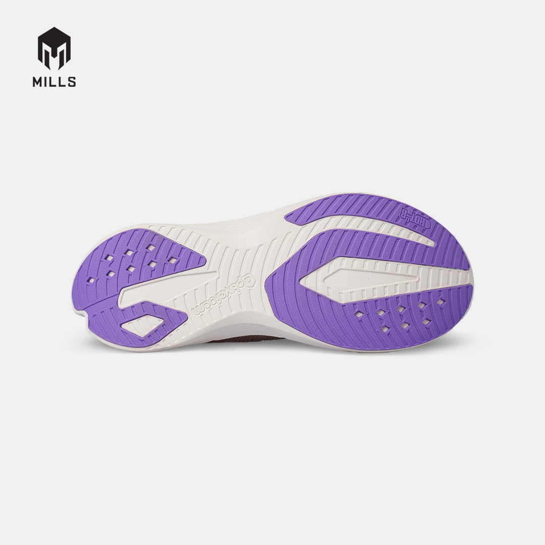 MILLS SEPATU LARI WANITA WOMEN RUNNING SHOES TREXIMO ENERLITE M2 FL PALE.PINK/OFF.WHITE/VIOLET 9108803