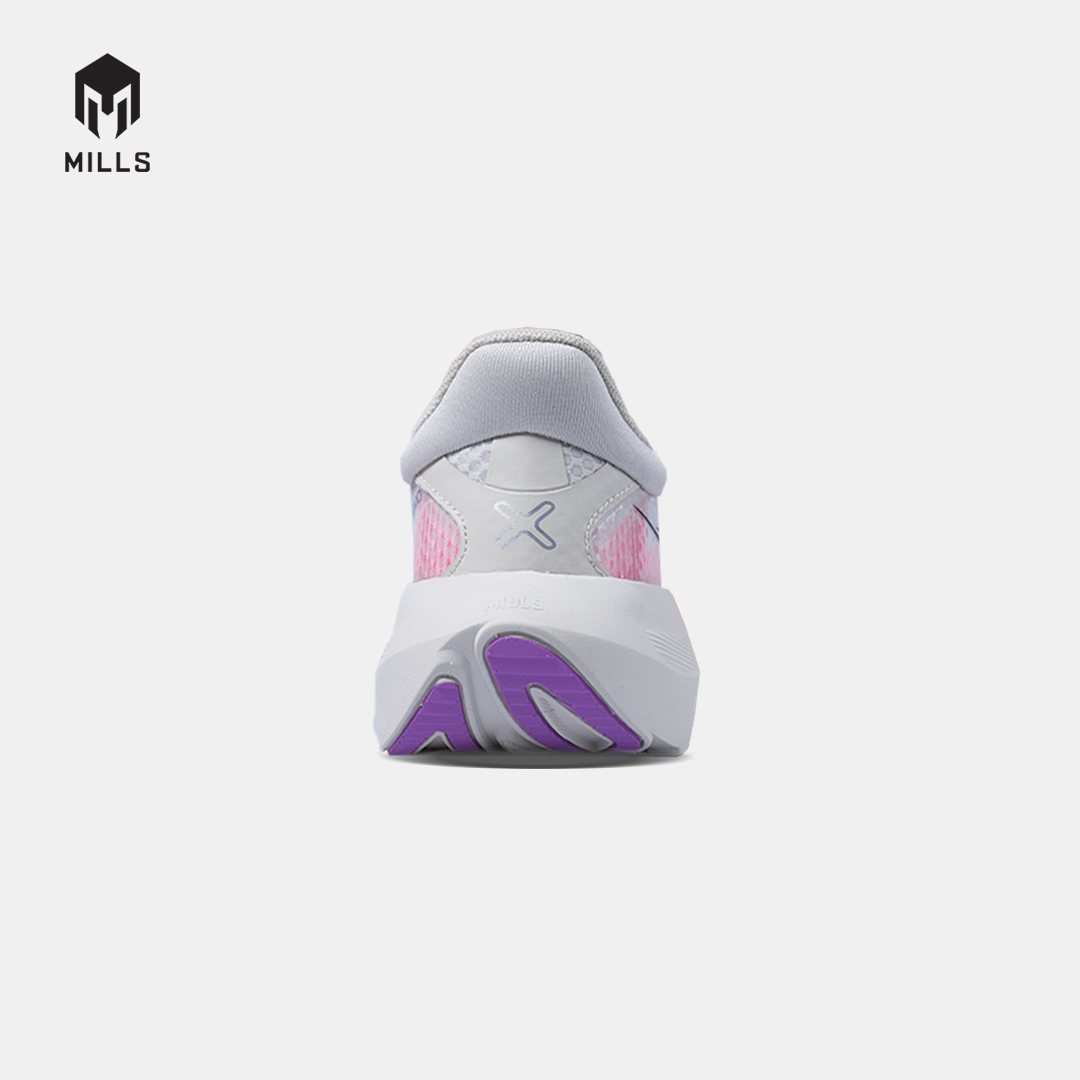 MILLS SEPATU LARI WANITA WOMEN RUNNING SHOES TREXIMO FURY FL WHITE/LAVENDER/HOT.PINK 9109701