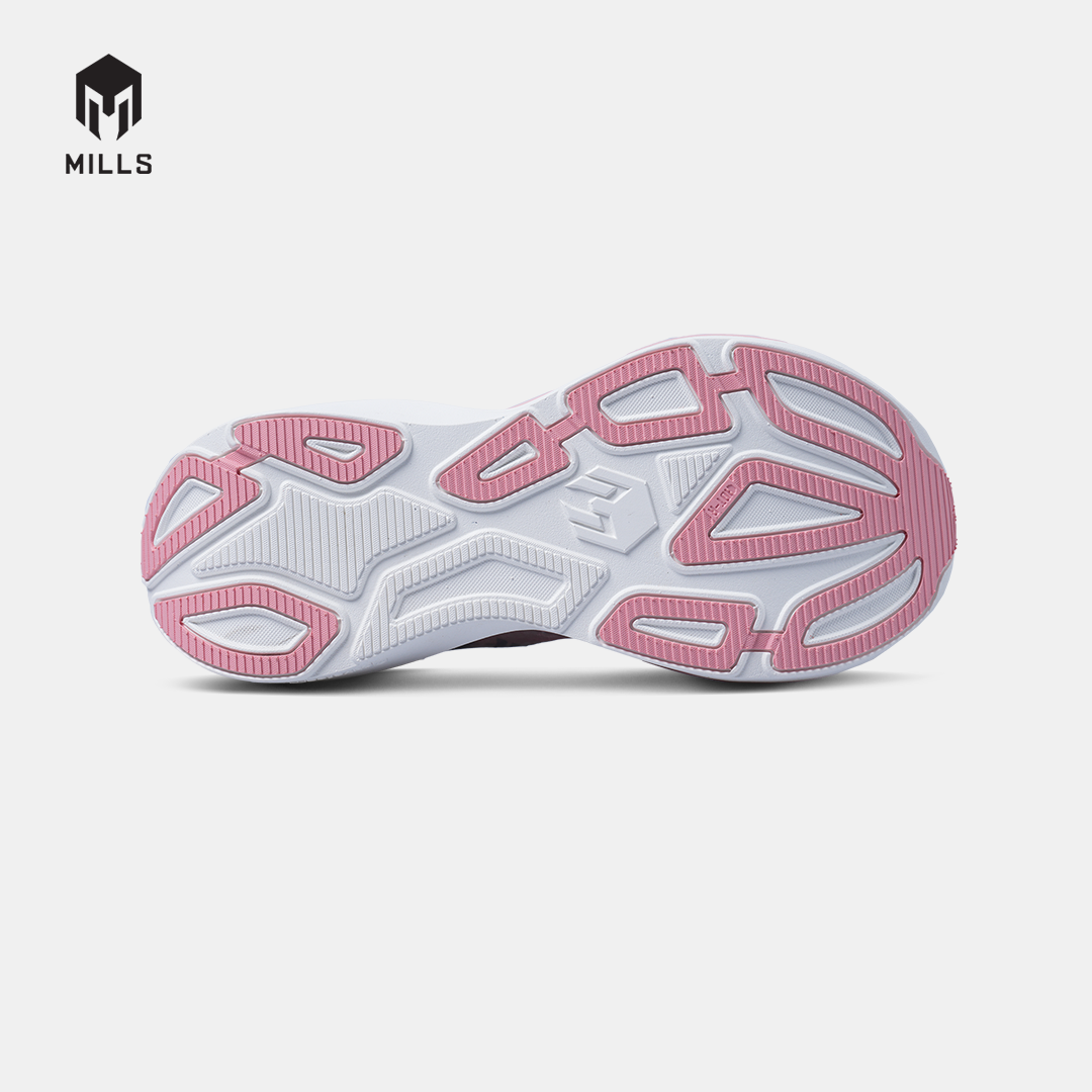 MILLS SEPATU LARI WANITA WOMEN RUNNING SHOES TREXIMO FURY FL OFF.WHITE/FLARE.PEACH/FRESH.PURPLE 9109702