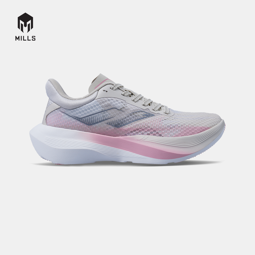 MILLS SEPATU LARI WANITA WOMEN RUNNING SHOES TREXIMO FURY FL OFF.WHITE/FLARE.PEACH/FRESH.PURPLE 9109702