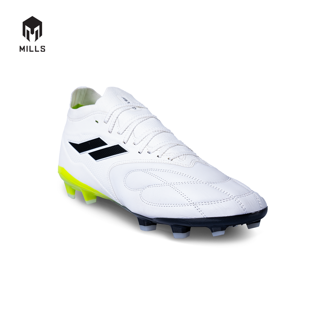 MILLS Sepatu Sepakbola Astro Spartan Elite FG White / Lime / Black 9301507