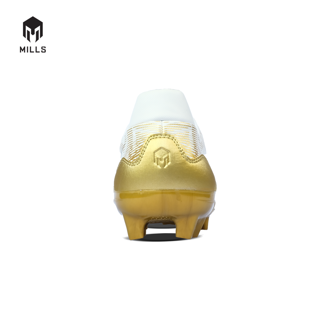 MILLS Sepatu Sepakbola Vonix FG WHITE/GOLD 9303604