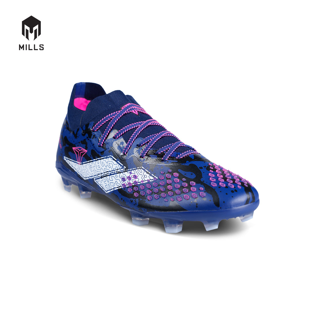 MILLS Sepatu Sepakbola TRITON Deisler 1.2 Elite FG DK. Navy / Magenta / White 9303702