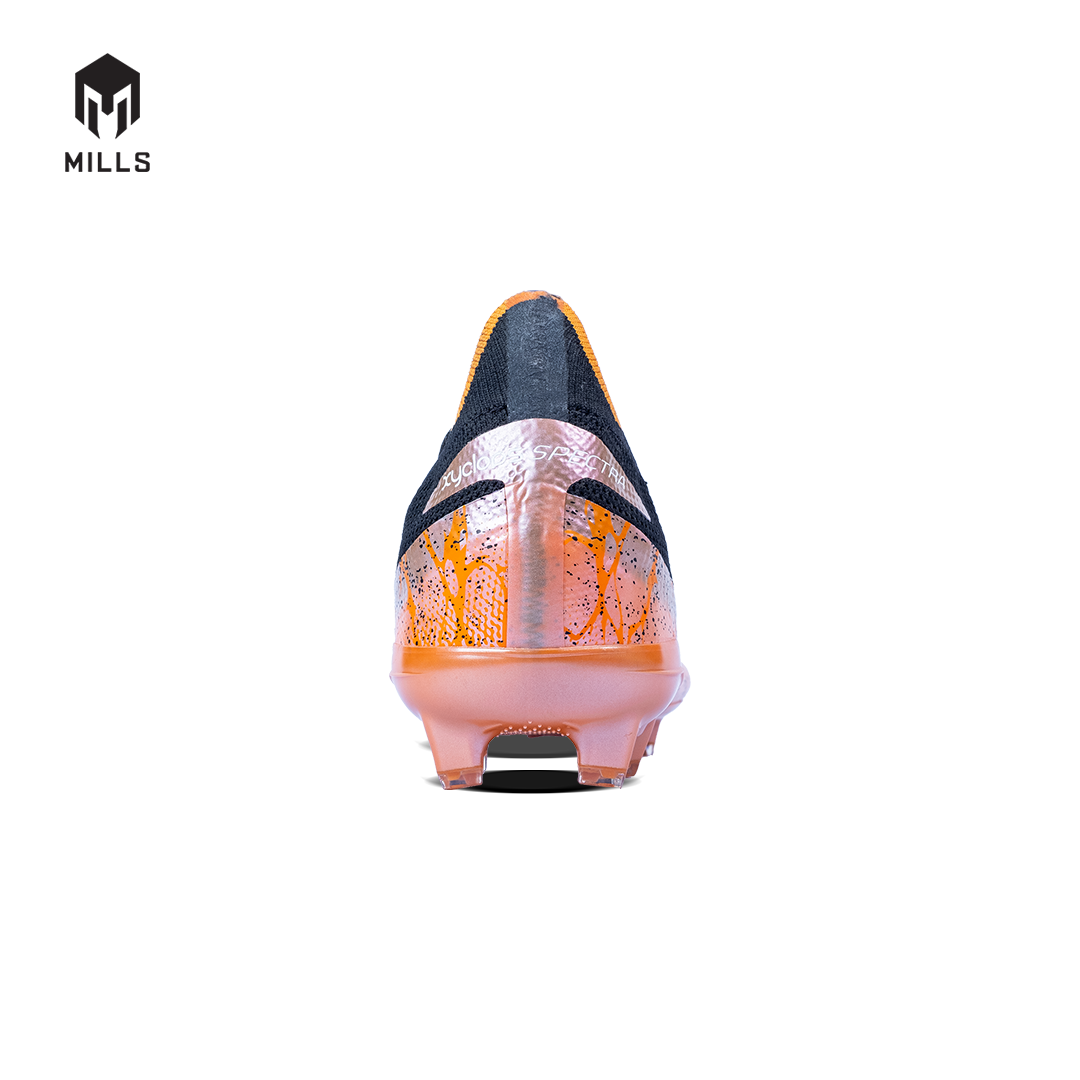 MILLS Sepatu Sepakbola Xyclops Spectra FG Metallic. Copper / Black / White 9304001