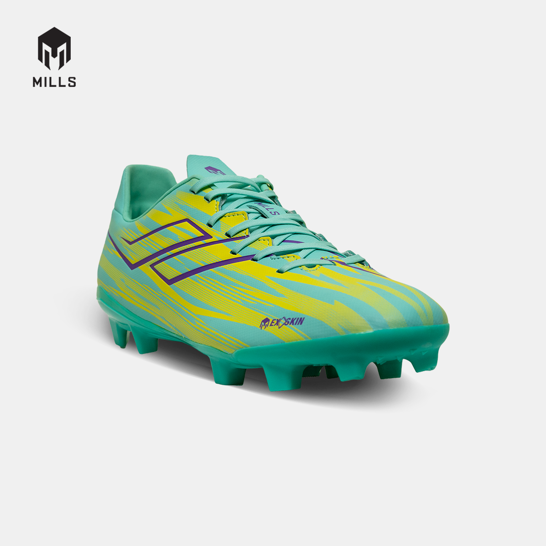 MILLS SEPATU SEPAKBOLA ESPADA FG GREEN/YELLOW/PURPLE 9304401