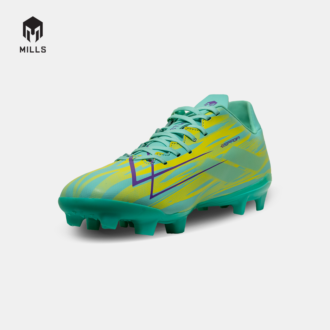 MILLS SEPATU SEPAKBOLA ESPADA FG GREEN/YELLOW/PURPLE 9304401