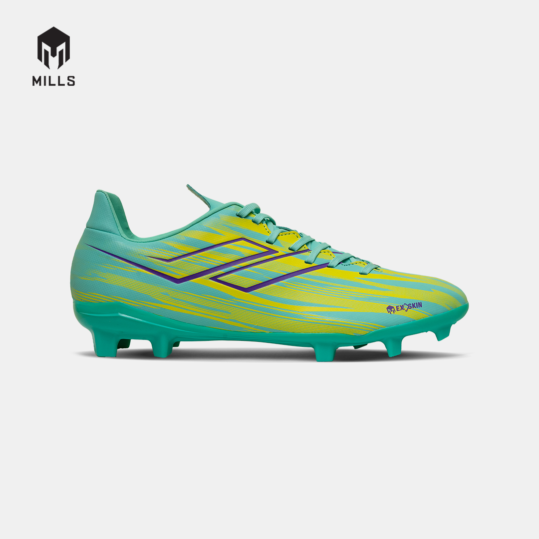 MILLS SEPATU SEPAKBOLA ESPADA FG GREEN/YELLOW/PURPLE 9304401