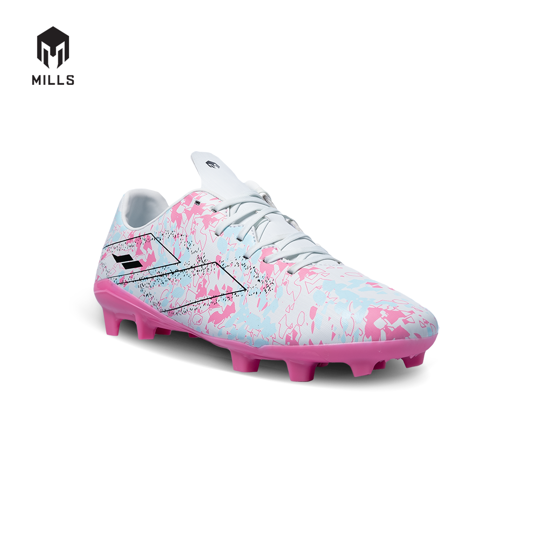 MILLS SEPATU SEPAKBOLA RIYU FG WHITE/COOL.BLUE/BEGONIA.PINK 9304603