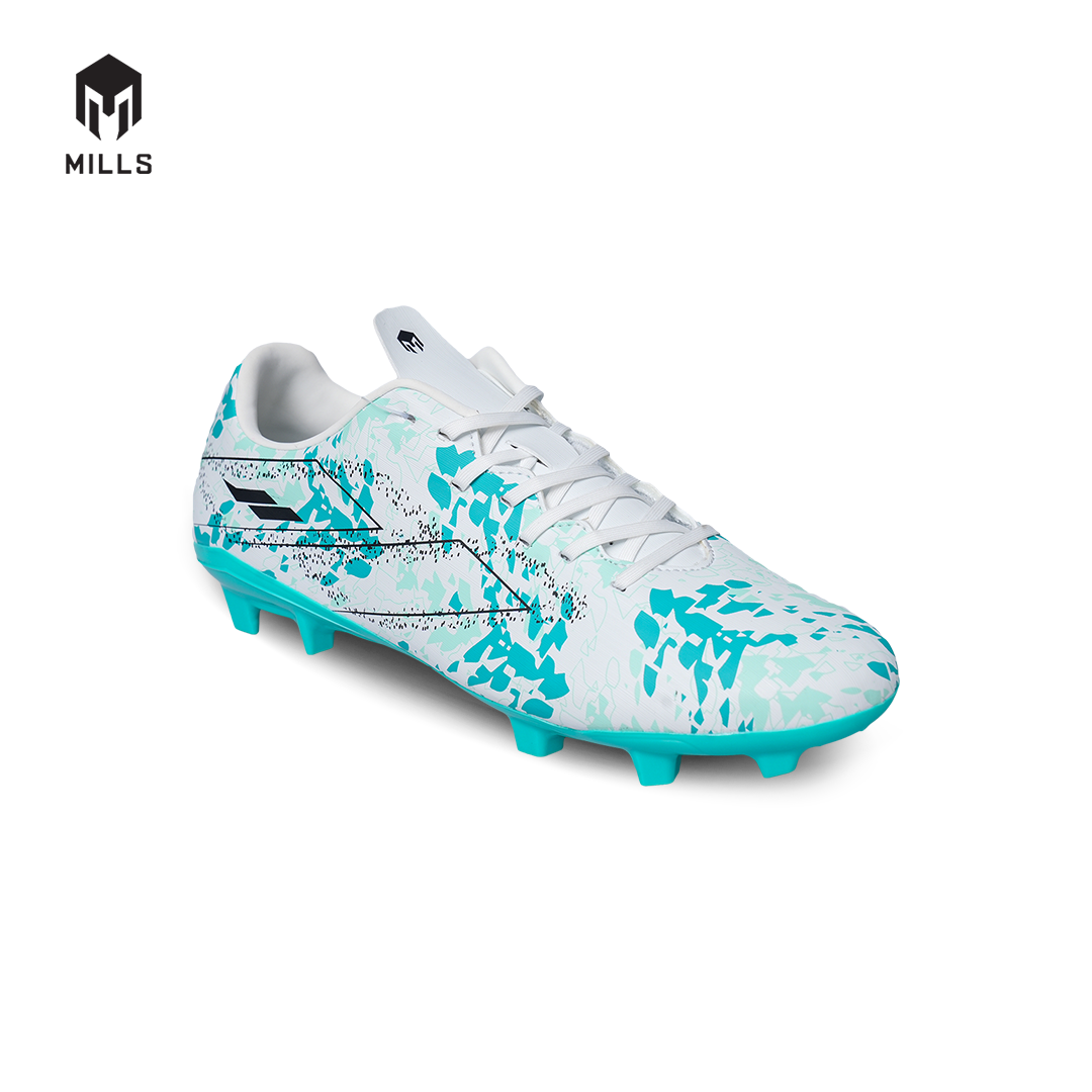 MILLS SEPATU SEPAKBOLA RIYU FG WHITE/MINT.TURQUOISE/BLACK 9304604