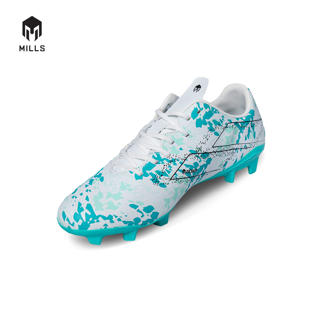 MILLS SEPATU SEPAKBOLA RIYU FG WHITE/MINT.TURQUOISE/BLACK 9304604