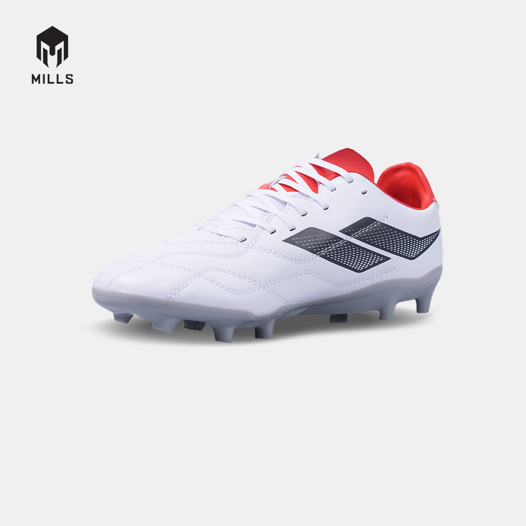MILLS SEPATU SEPAKBOLA ENZO FG WHITE/VIBRANT RED/PHANTOM BLACK 9305311