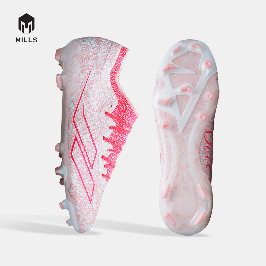 MILLS SEPATU SEPAKBOLA TRITON DEISLER 1.9 SW ELITE FG HOT.PINK/COTTON.PINK/WHITE 9305413