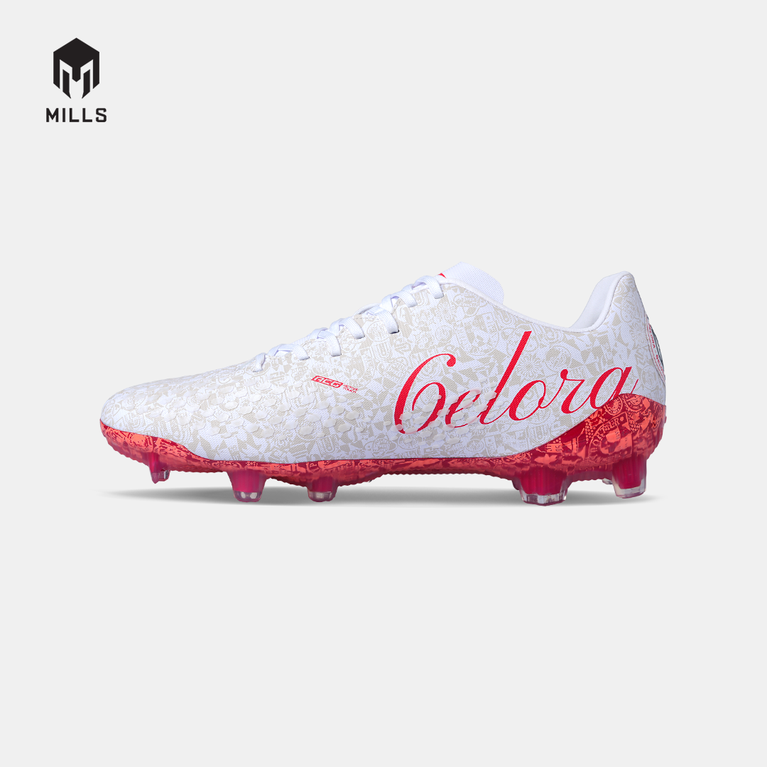 MILLS SEPATU SEPAKBOLA TRITON DEISLER 1.9 SW MATCH FG WHITE/FURY.RED/BLACK 9305507
