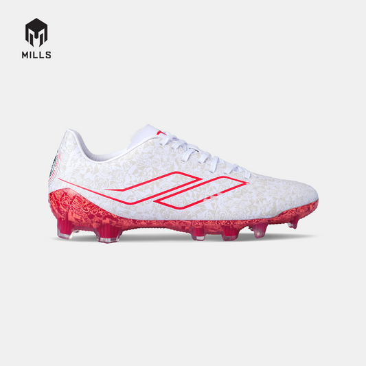 MILLS SEPATU SEPAKBOLA TRITON DEISLER 1.9 SW MATCH FG WHITE/FURY.RED/BLACK 9305507
