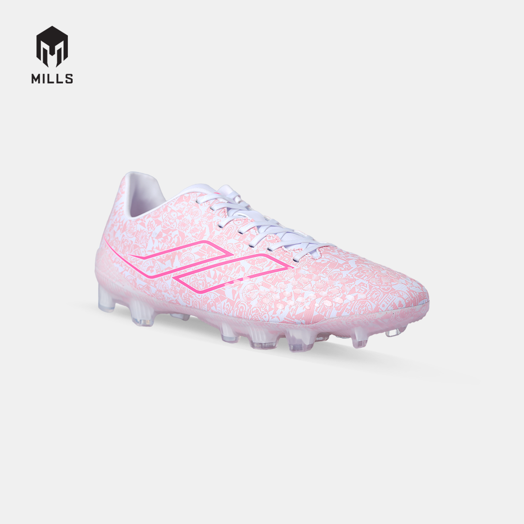 MILLS SEPATU SEPAKBOLA TRITON DEISLER 1.9 SW MATCH FG HOT.PINK/COTTON.PINK/WHITE 9305508