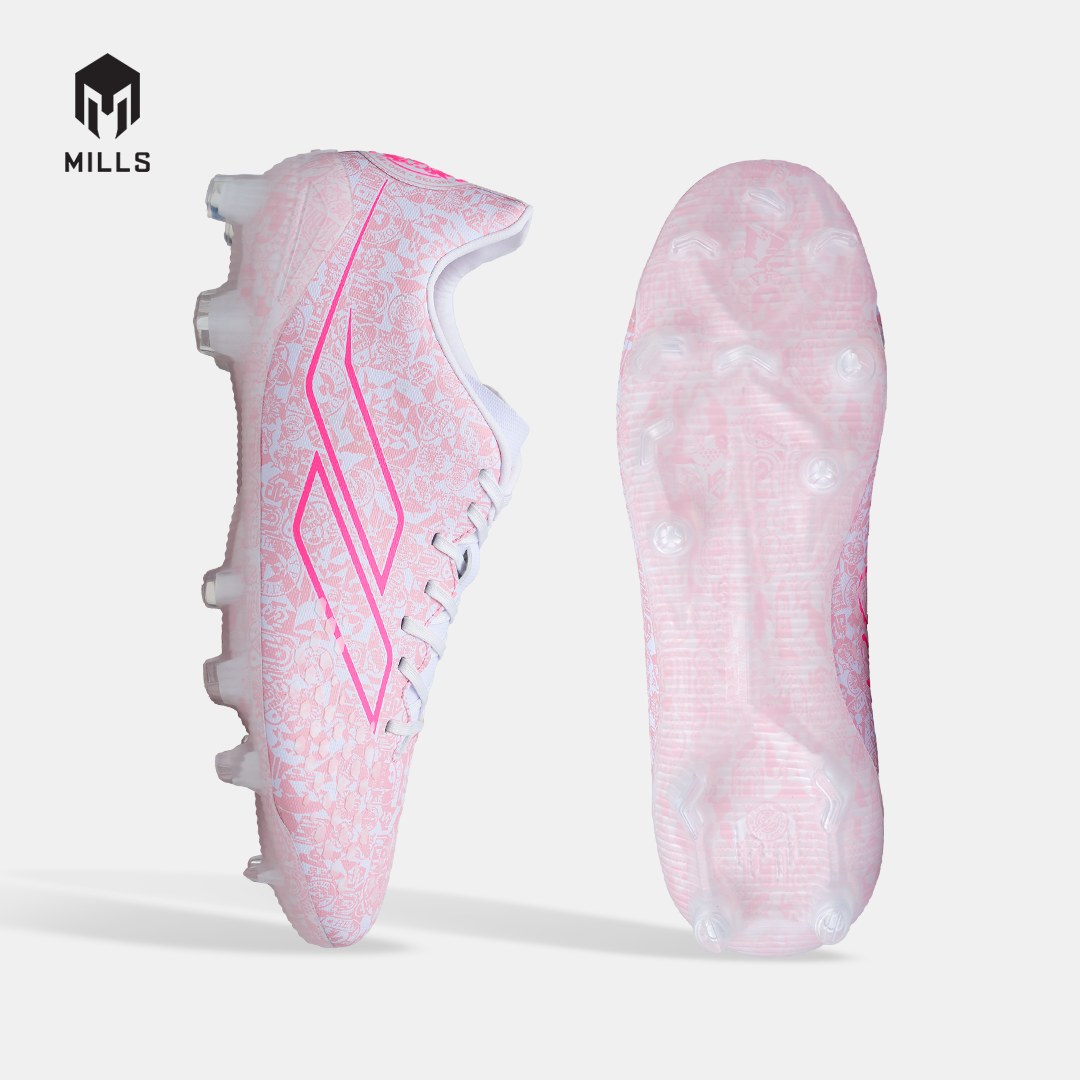 MILLS SEPATU SEPAKBOLA TRITON DEISLER 1.9 SW MATCH FG HOT.PINK/COTTON.PINK/WHITE 9305508