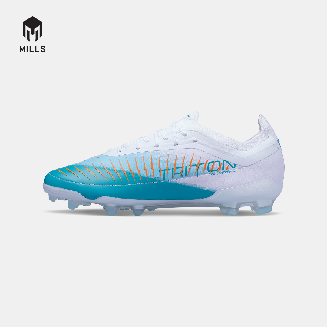 MILLS SEPATU SEPAKBOLA TRITON DEISLER M2 PRIME FG WHITE/AQUA.BLUE/JAVA.CYAN 9307403
