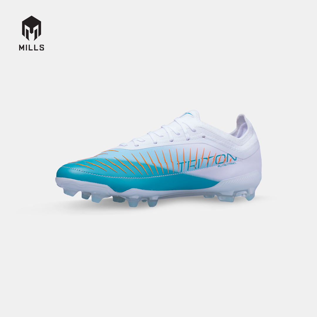 MILLS SEPATU SEPAKBOLA TRITON DEISLER M2 PRIME FG WHITE/AQUA.BLUE/JAVA.CYAN 9307403