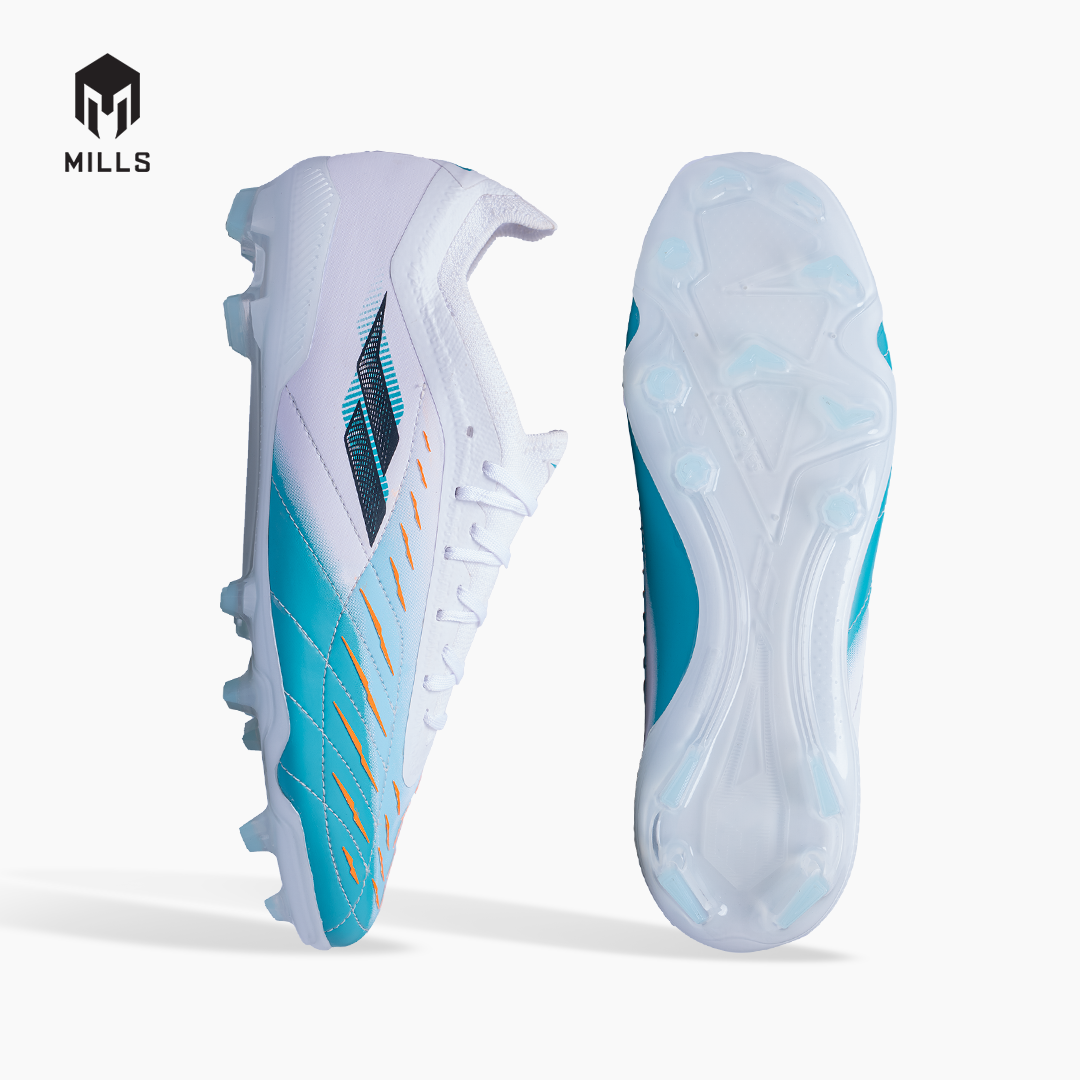 MILLS SEPATU SEPAKBOLA TRITON DEISLER M2 PRIME FG WHITE/AQUA.BLUE/JAVA.CYAN 9307403