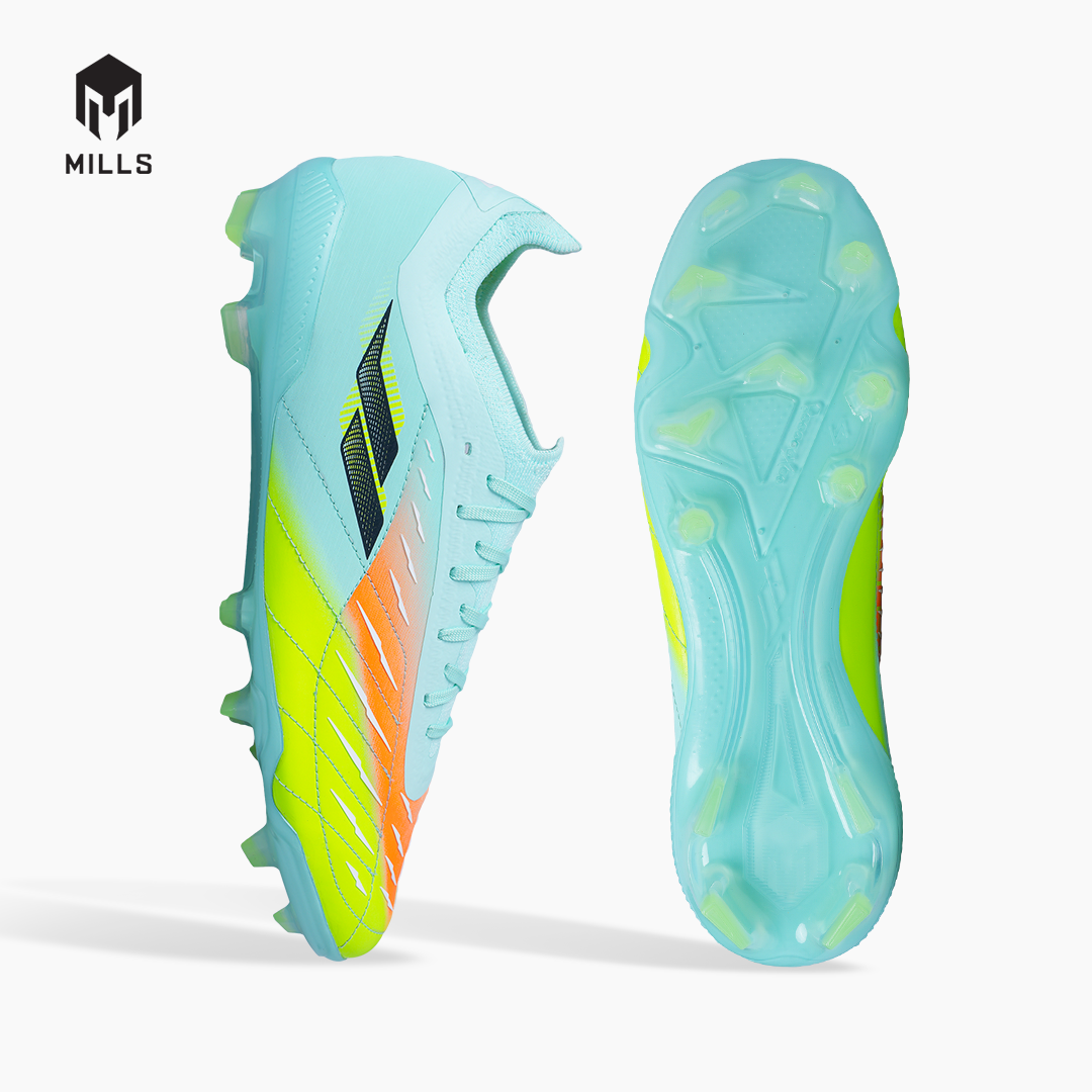 MILLS SEPATU SEPAKBOLA TRITON DEISLER M2 PRIME FG MISTY.TEAL/LASER.LIME/FRESH.ORANGE 9307405