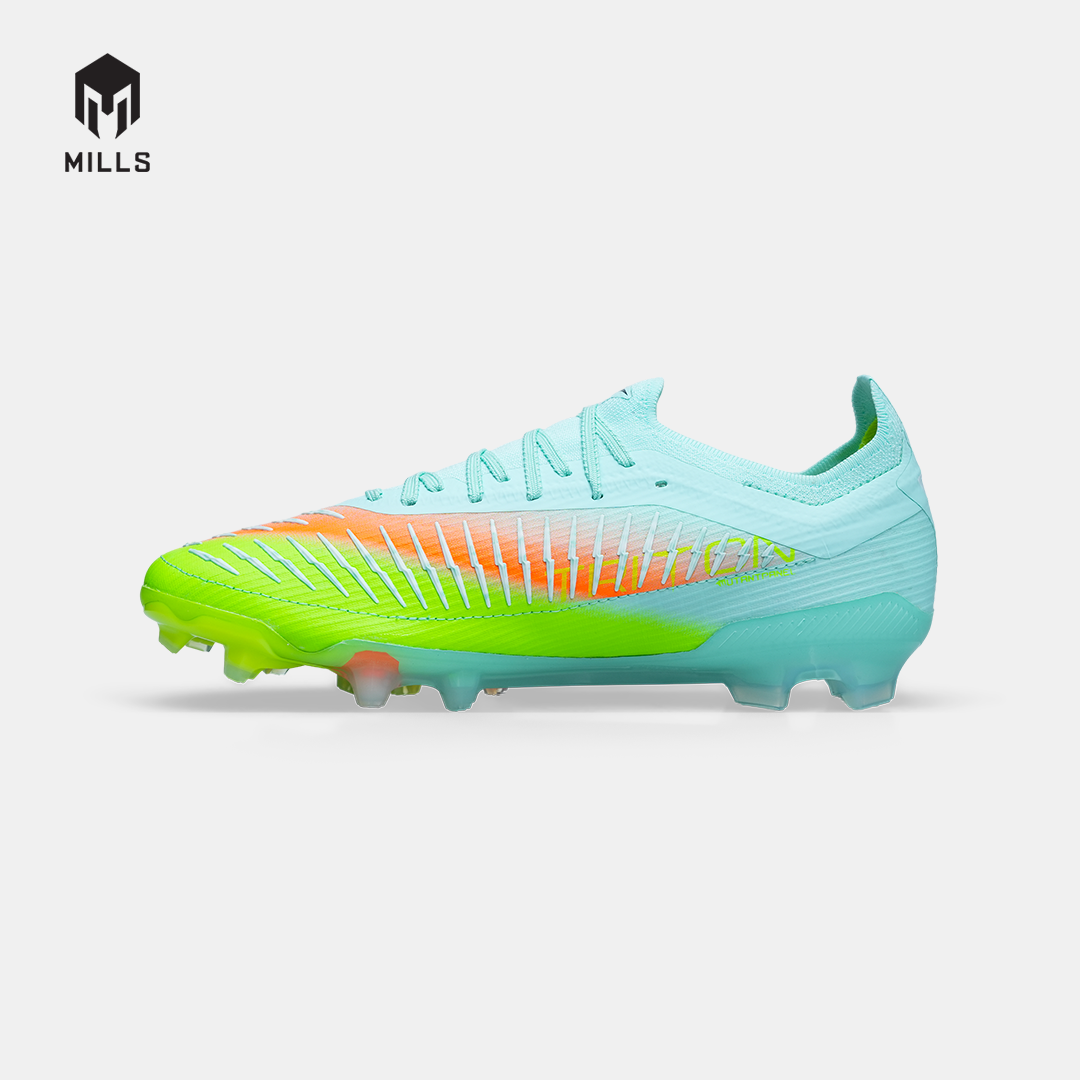 MILLS SEPATU SEPAKBOLA TRITON DEISLER M2 ELITE FG MISTY.TEAL/LASER.LIME/FRESH.ORANGE 9307505